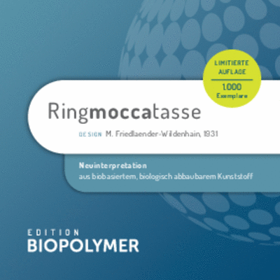 [Translate to english:] Begleitheft Ringmoccatasse – Edition BIOPOLYMER